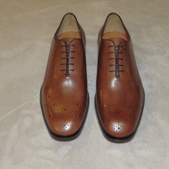 Christian Louboutin Corteobello Havane Medallion Red Bottom Oxford US 10 NWB - Picture 1 of 15